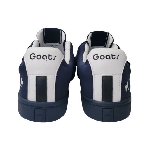 GOATS 717 Navy Blue Adjustable Crisscross Fabric Sneakers Shoes Men's Size 11 - Picture 3 of 8